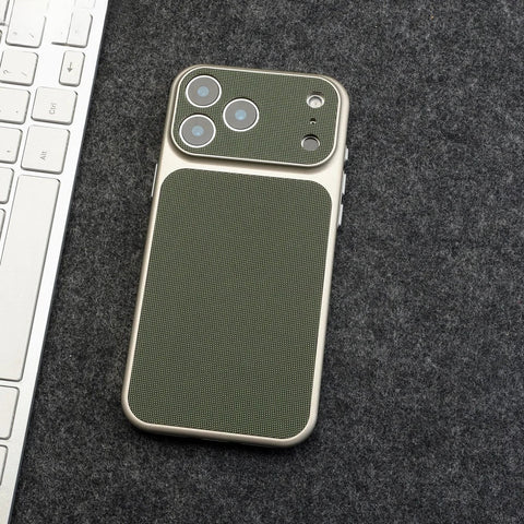 Capa de Luxo Nova em Tecido Techwoven para iPhone 17 Pro Max com Carregamento Sem Fio Magsafe, Compatível com iPhone 12 13 14 15 16 Pro Max