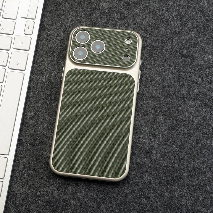 Capa de Luxo Nova em Tecido Techwoven para iPhone 17 Pro Max com Carregamento Sem Fio Magsafe, Compatível com iPhone 12 13 14 15 16 Pro Max