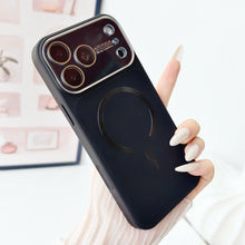 Capa magnética de visualização ampla para iPhone 18 Pro Max, compatível com  17, acabamento mate com toque aveludado, capa protetora líquida.