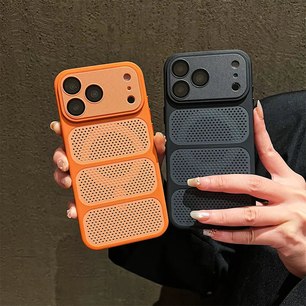 Nova Capa Magnética de Dissipação de Calor para iPhone 17 Air 13 12 14 15 16 Pro Max Plus 2026 com Proteção de Câmera Magsafe