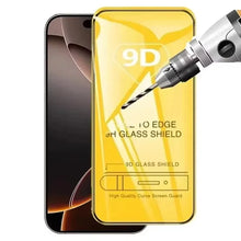 1-5 PEÇAS Película de Vidro Temperado 9D de Cobertura Total para iPhone 17 16 15 11 12 13 14 18 Pro Max 16E Protetor de Tela para iPhone 13 Mini XR XS Max