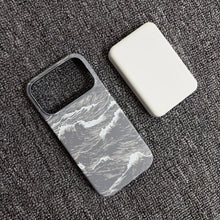 Kevlar Carbon Fiber Sea Wave Pattern PC Magnetic Case For iPhone 17 Air 16 Plus 15 14 13 12 Pro Max For Magsafe Frameless Cover