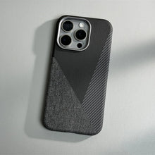 Capa de Couro na Moda com Cores Vibrantes para iPhone 16 16Pro Max 15 14 13 com MagSafe, Carregamento Sem Fio, Lente de Metal e Proteção Antichoque