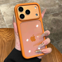 Capa Transparente Antichoque com Botão Touch Inteligente e Câmera para iPhone 18 Pro 17 Pro Max 17 Air