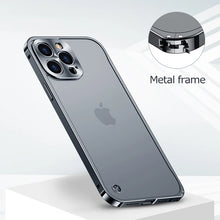 Capas de telefone de metal para iphone 12 13 14 15 16 17 pro max plus capa magnética moldura de alumínio escudo do telefone para iphone 17air 16plus