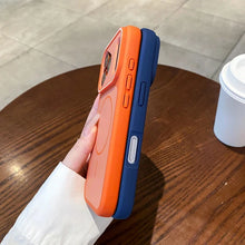 Fashion Dual Tone Phantom Magnetic Phone Case for IPhone 18 17 13 12 11 16 15 14 Pro Max Large Viewport Shockproof Back Cover