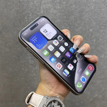 Capa Magnética Antichoque Fosca Cinza Titânio com Dissipação de Calor para iPhone 16 15 14 13 12 Pro Max MagSafe