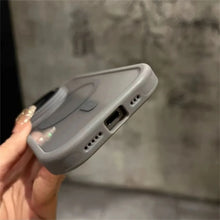Camera Lens Protection Flip Bracket Stand For Magsafe Magnetic Case for iPhone 15 11 12 13 14 16 17 Pro Max Plus Clear Cover