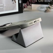 Luxo cor sólida fosco magnético caso de carga sem fio para magsafe para iphone 17 ar 16 15 14 13 12 pro max fino duro pc capa
