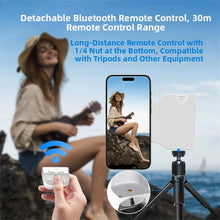 Zoom Magnetic Phone Grip with Fill Light Remote Control Handle Stabilizer Phone Holder for iPhone Android Video Recording Vlog