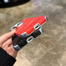 Neve montanha veludo pano tecido caso para iphone 17 ar 16 15 14 plus 13 12 11 pro max à prova de choque couro estético fosco capa