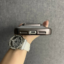 Deserto titânio chapeamento de ouro armadura caso de telefone para iphone 17 16 15 14 13 12 11 pro max ar completo à prova de choque claro duro capa traseira