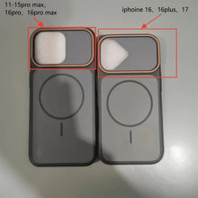 Fashion Dual Tone Phantom Magnetic Phone Case for IPhone 18 17 13 12 11 16 15 14 Pro Max Large Viewport Shockproof Back Cover