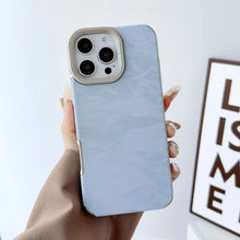 Luxo macio silicone couro neve montanha padrão caso de telefone para iphone 12 13 14 15 16 plus 17 pro max à prova de choque capa pára-choques