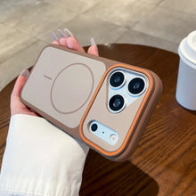 Fashion Dual Tone Phantom Magnetic Phone Case for IPhone 18 17 13 12 11 16 15 14 Pro Max Large Viewport Shockproof Back Cover
