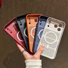 Nova Capa Magnética de Dissipação de Calor para iPhone 17 Air 13 12 14 15 16 Pro Max Plus 2026 com Proteção de Câmera Magsafe