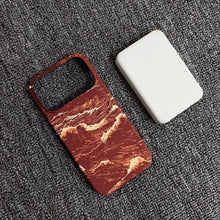 Kevlar Carbon Fiber Sea Wave Pattern PC Magnetic Case For iPhone 17 Air 16 Plus 15 14 13 12 Pro Max For Magsafe Frameless Cover