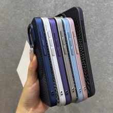 Capa Magnética Antichoque Fosca Cinza Titânio com Dissipação de Calor para iPhone 16 15 14 13 12 Pro Max MagSafe