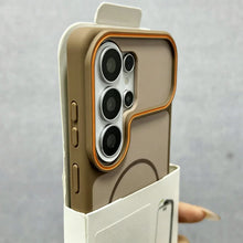 Luxury Silicone Magnetic Camera Protection Case For Samsung Galaxy S26 S25 S24 S23 Plus Ultra Wireless Charging Bumper Cover