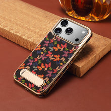 Capa de Celular Magnética com Suporte de Carregamento Sem Fio Denior Air Cork Butterfly Totem, Compatível com iPhone 17/16/15/14/13 Pro Max Plus