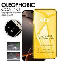 1-5 PEÇAS Película de Vidro Temperado 9D de Cobertura Total para iPhone 17 16 15 11 12 13 14 18 Pro Max 16E Protetor de Tela para iPhone 13 Mini XR XS Max
