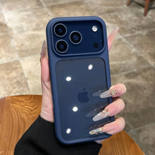 Capa Transparente Antichoque com Botão Touch Inteligente e Câmera para iPhone 18 Pro 17 Pro Max 17 Air