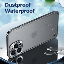 Capas de telefone de metal para iphone 12 13 14 15 16 17 pro max plus capa magnética moldura de alumínio escudo do telefone para iphone 17air 16plus