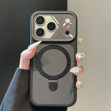 Suporte de Anel de Metal Reforçado para Capa Magnética Magsafe para iPhone 17 Air 16 15 14 Plus 13 12 11 17 Pro Max Capa Protetora Fosca