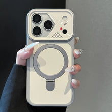 Suporte de Anel de Metal Reforçado para Capa Magnética Magsafe para iPhone 17 Air 16 15 14 Plus 13 12 11 17 Pro Max Capa Protetora Fosca
