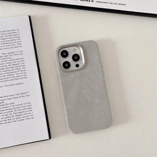 Capa de Flanela para iPhone 16 Pro Max 16Pro 17 15 com Carregamento Sem Fio, Capa Protetora de Microfibra