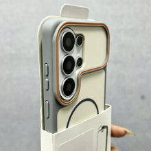 Luxury Silicone Magnetic Camera Protection Case For Samsung Galaxy S26 S25 S24 S23 Plus Ultra Wireless Charging Bumper Cover