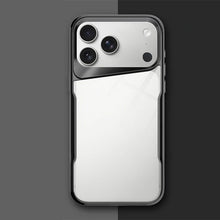 Deserto titânio chapeamento de ouro armadura caso de telefone para iphone 17 16 15 14 13 12 11 pro max ar completo à prova de choque claro duro capa traseira