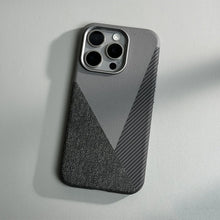 Capa de Couro na Moda com Cores Vibrantes para iPhone 16 16Pro Max 15 14 13 com MagSafe, Carregamento Sem Fio, Lente de Metal e Proteção Antichoque